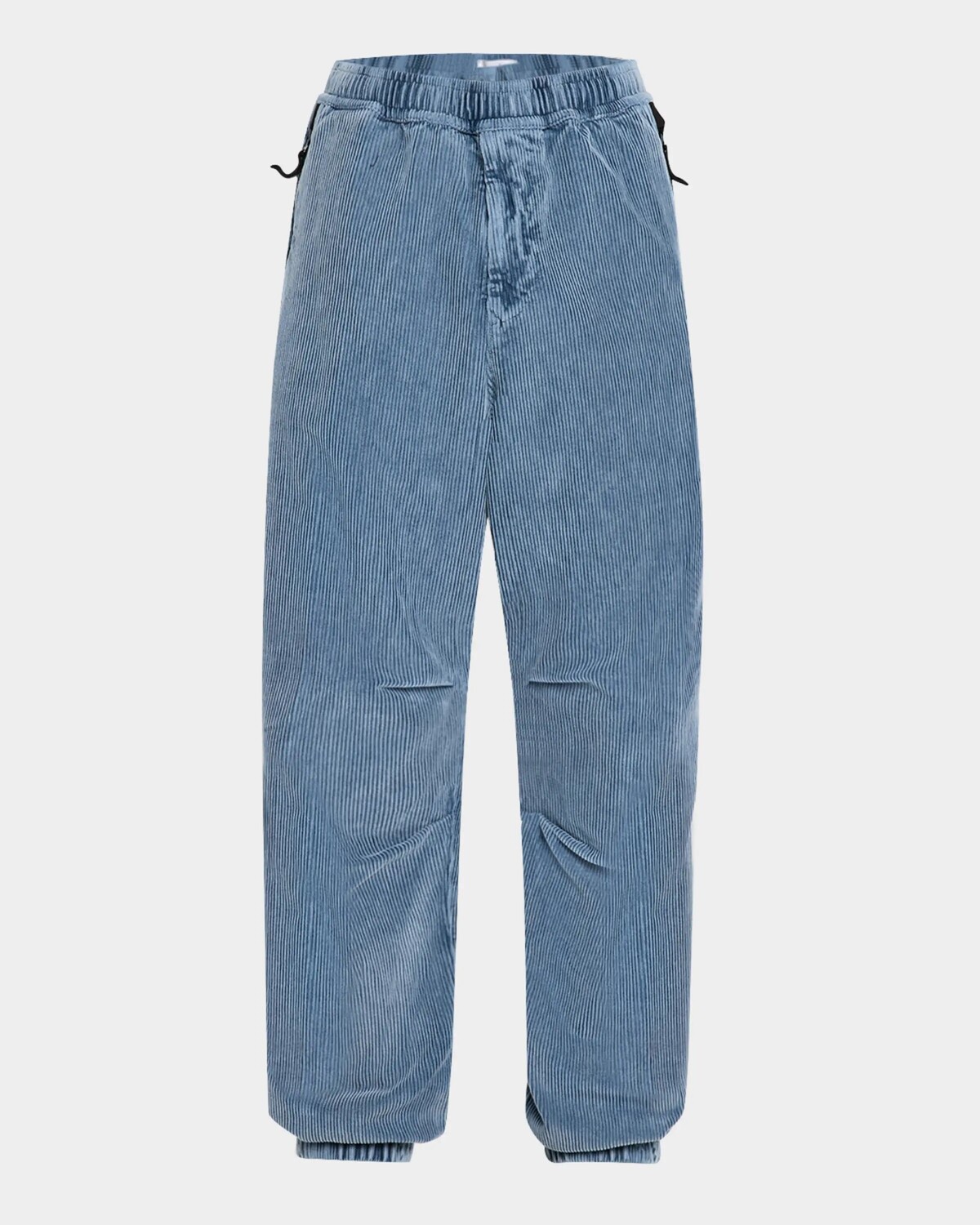 

Мужские свободные вельветовые флисовые джоггеры Stone Island, цвет Mid Blue