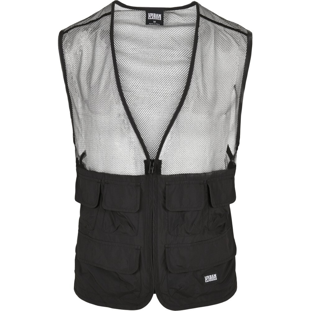 

Жилет Urban Classics Light Pocket, черный