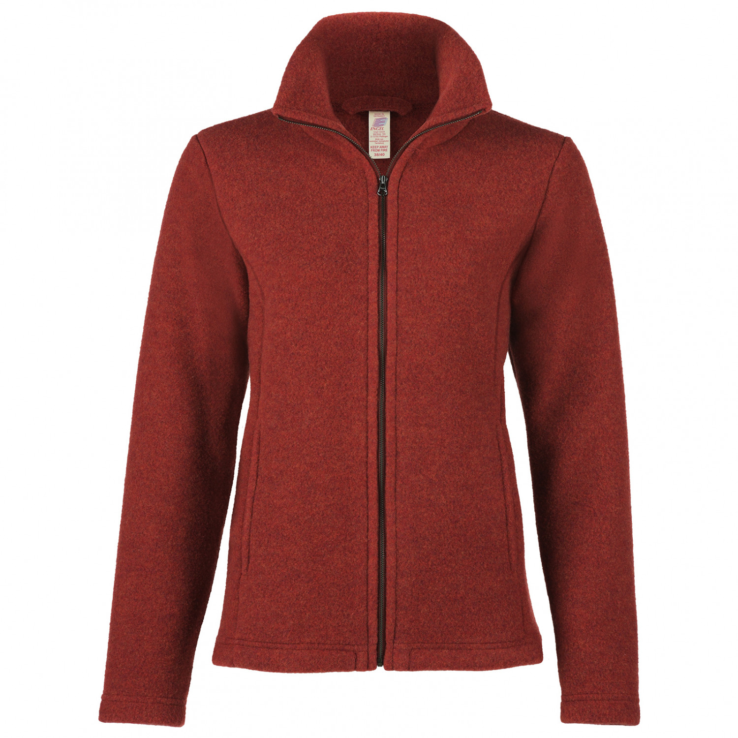 Шерстяная куртка Engel Women's Jacke Tailliert, цвет Terracotta Melange