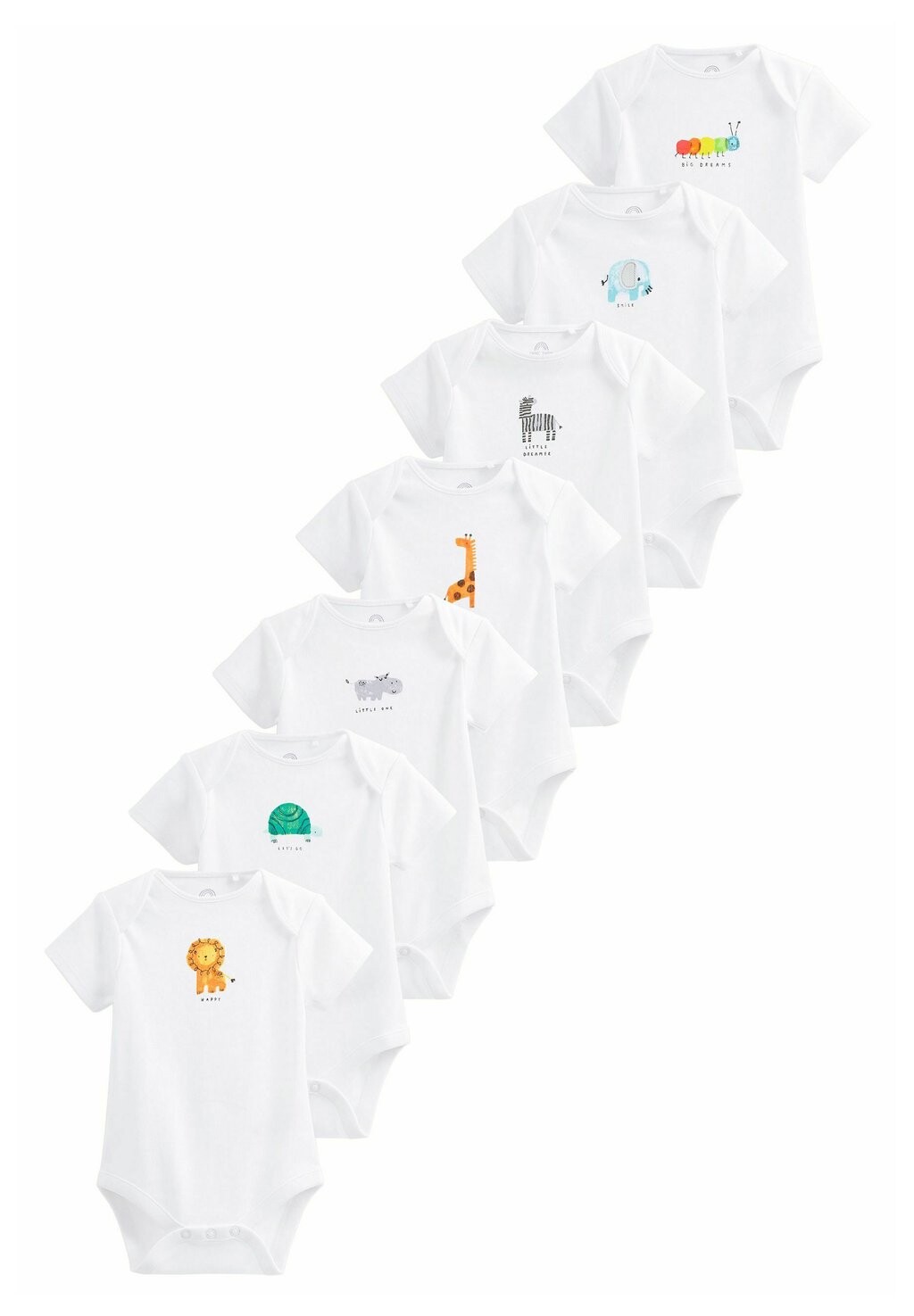 

Боди Baby Bodysuits 7 Pack Next, белый