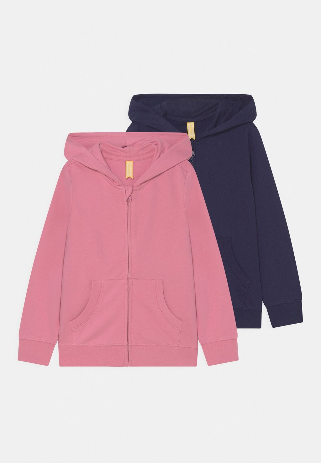 

Толстовка на молнии Girls Basic Zipthru 2 Pack Friboo, розовый