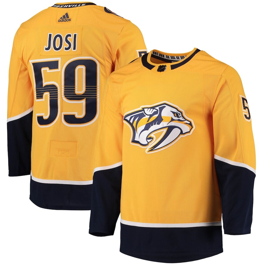 

Джерси adidas Nashville Predators, золотой