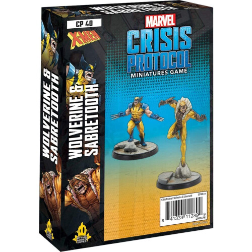 

Фигурки Marvel Crisis Protocol: Wolverine And Sabretooth