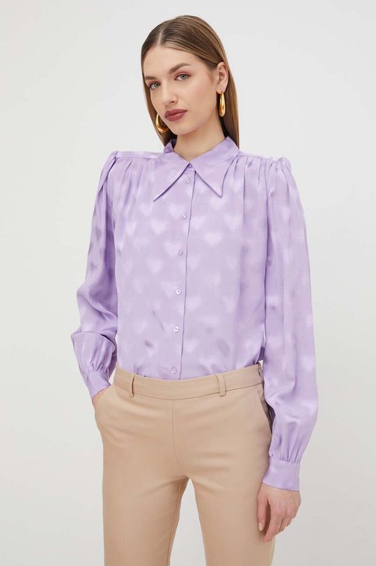 Рубашка Silvian Heach, фиолетовый
