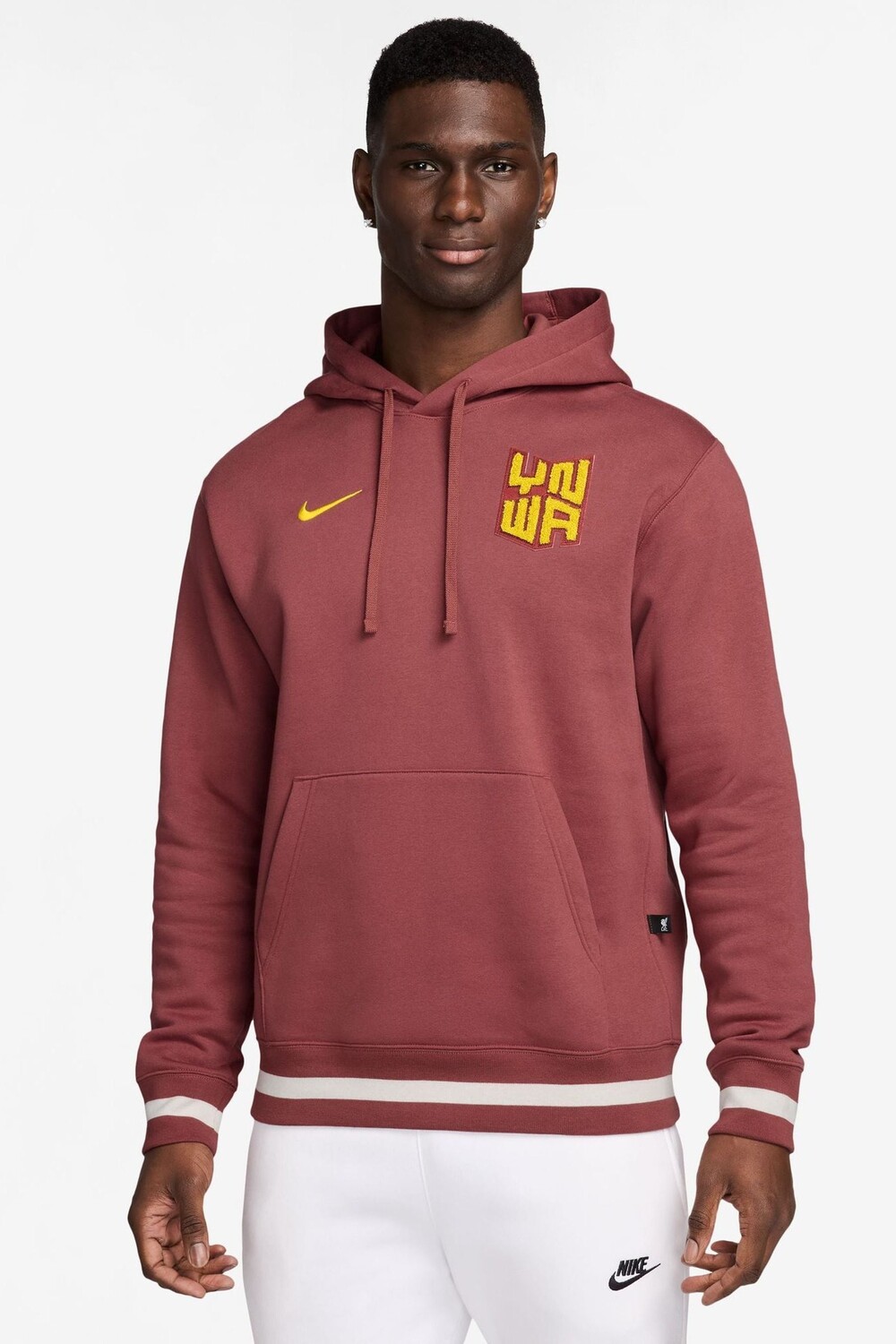 

Толстовка с капюшоном футбольного клуба «Ливерпуль» Nike, красный