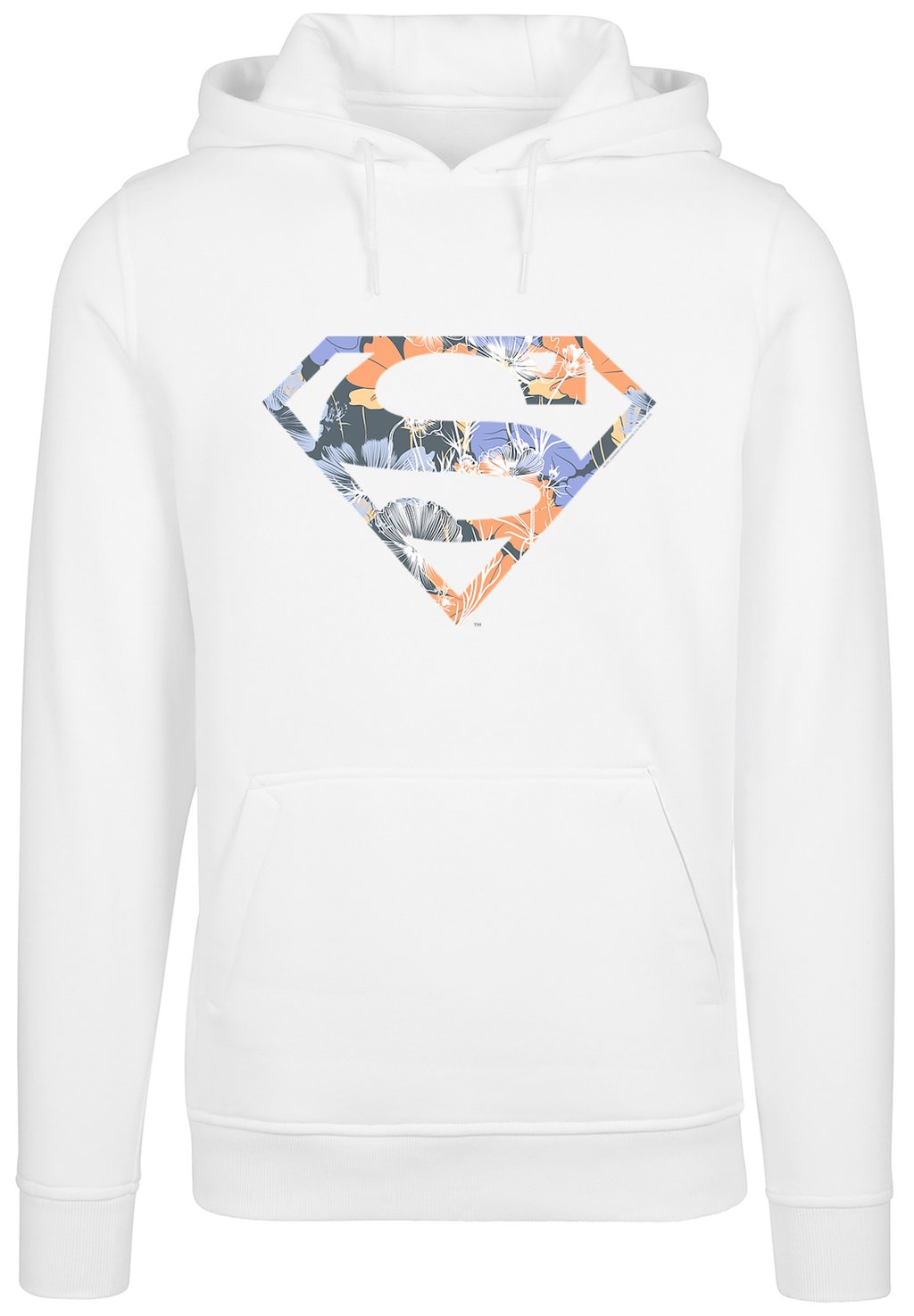 

Толстовка с капюшоном DC COMICS SUPERMAN FLORAL LOGO SUPERHELD F4NT4STIC, белый