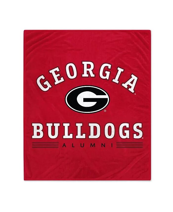 

Флисовое одеяло для выпускников Georgia Bulldogs 60 x 70 дюймов Pegasus Home Fashions, красный