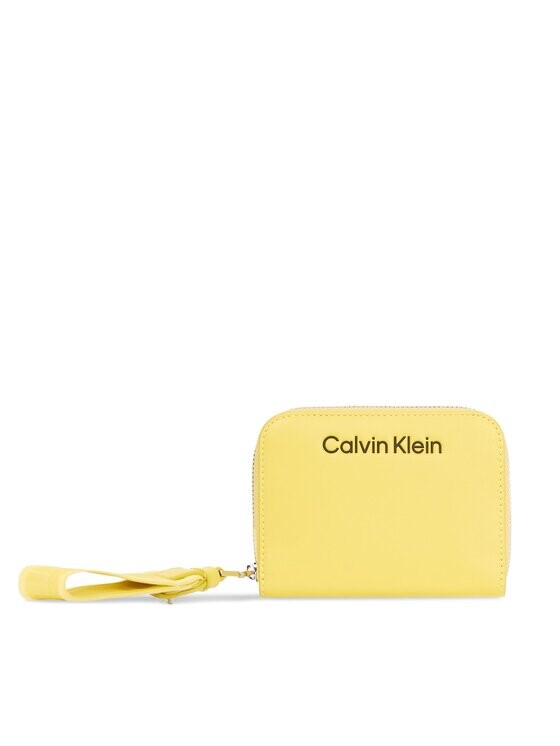 

Большой женский кошелек Calvin Klein, желтый
