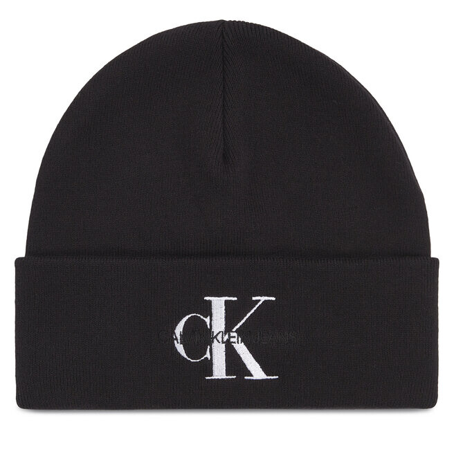 

Шапка Calvin Klein Jeans MonologoEmbro Beanie, черный