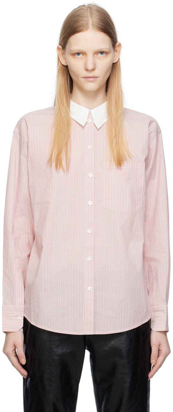 

Розовая рубашка на пуговицах Acne Studios