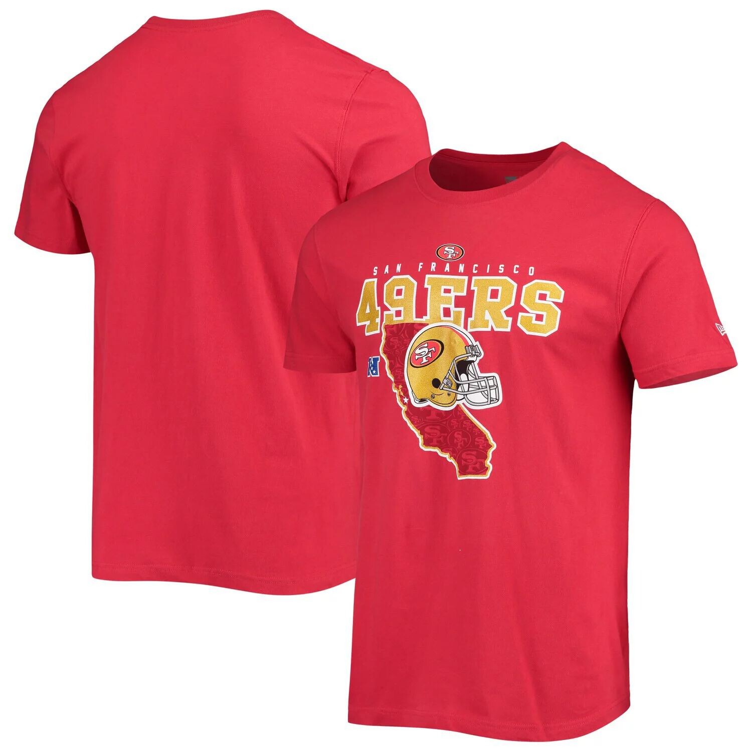 

Мужская футболка New Era Scarlet San Francisco 49ers Local Pack