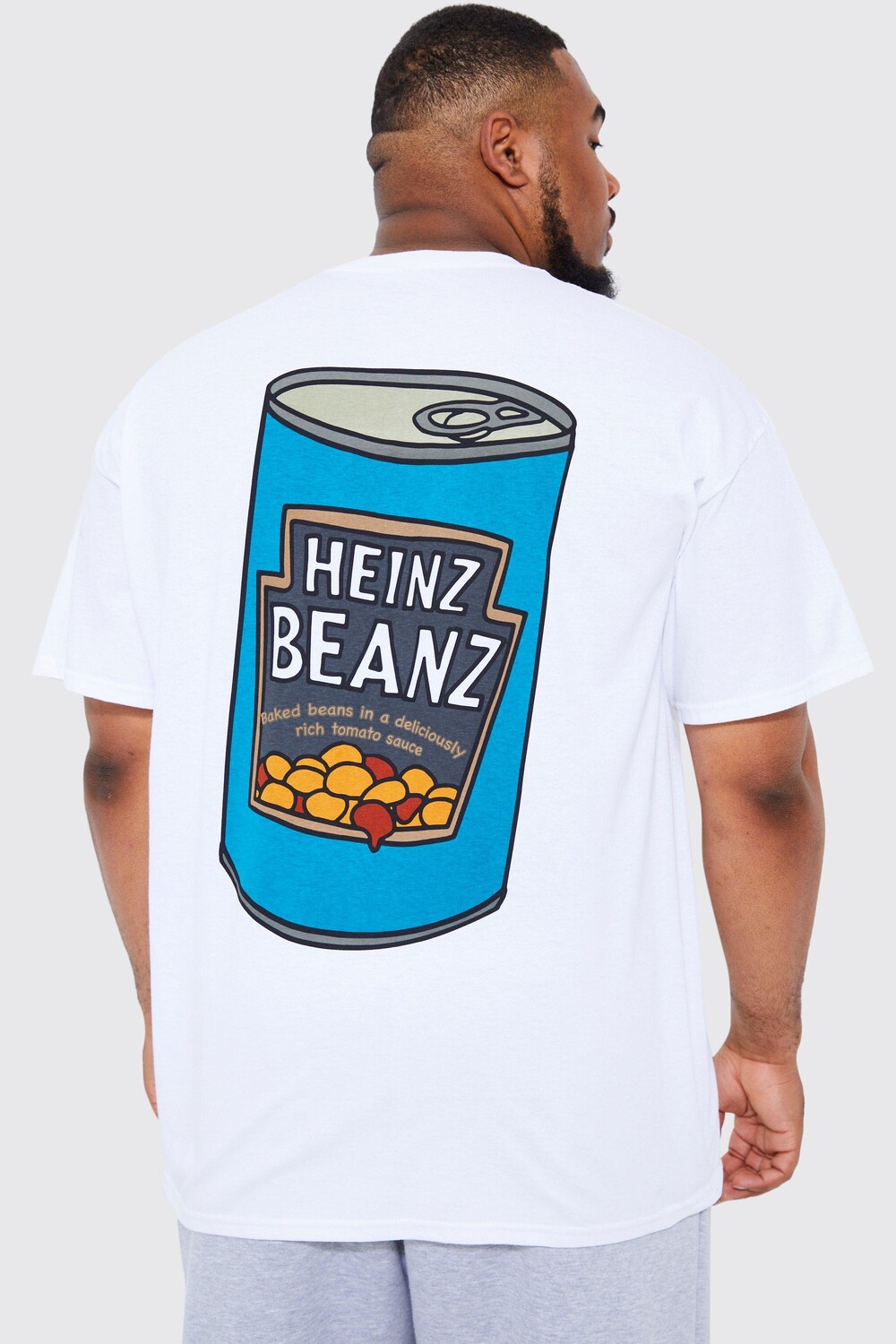 

футболка с лицензией heinz beanz Boohoo, белый