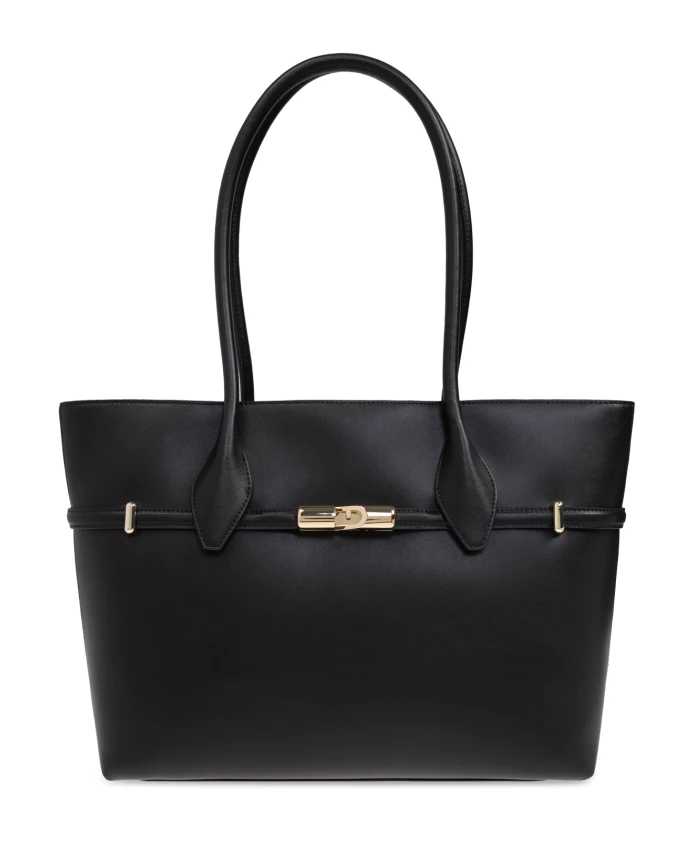 

Сумка goccia большого типа шоппер Furla, черный