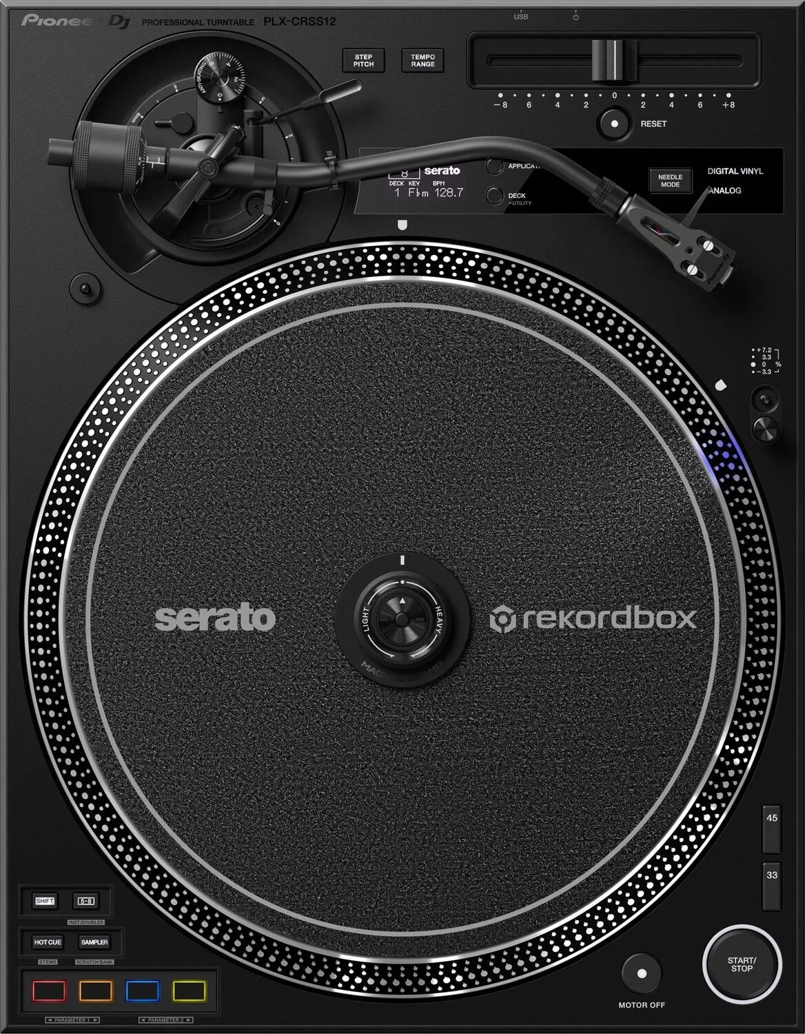 

Новый гибридный проигрыватель Pioneer DJ PLX-CRSS12 с прямым приводом и DVS