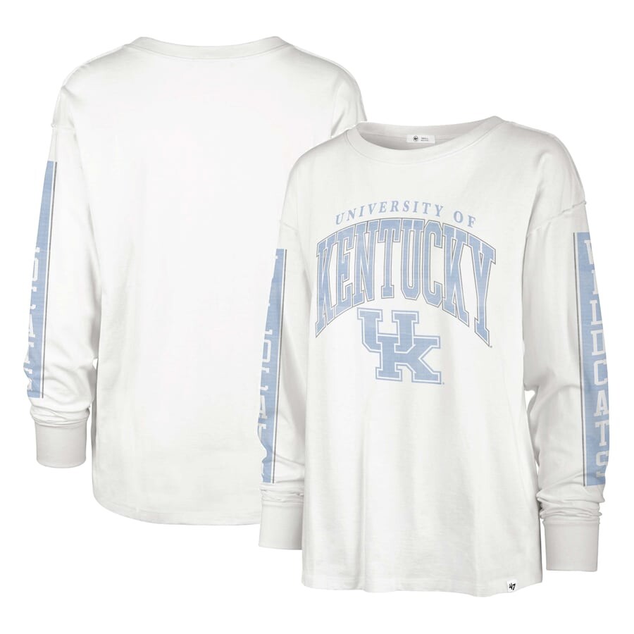 

Футболка с длинным рукавом 47 Kentucky Wildcats, белый