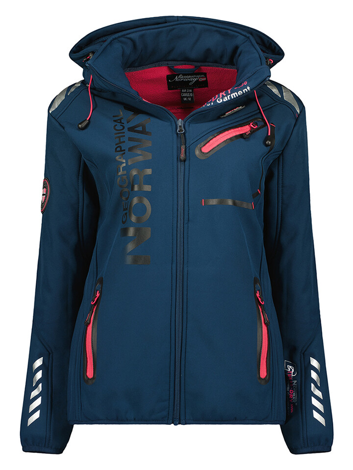

Куртка софтшелл Geographical Norway, темно синий