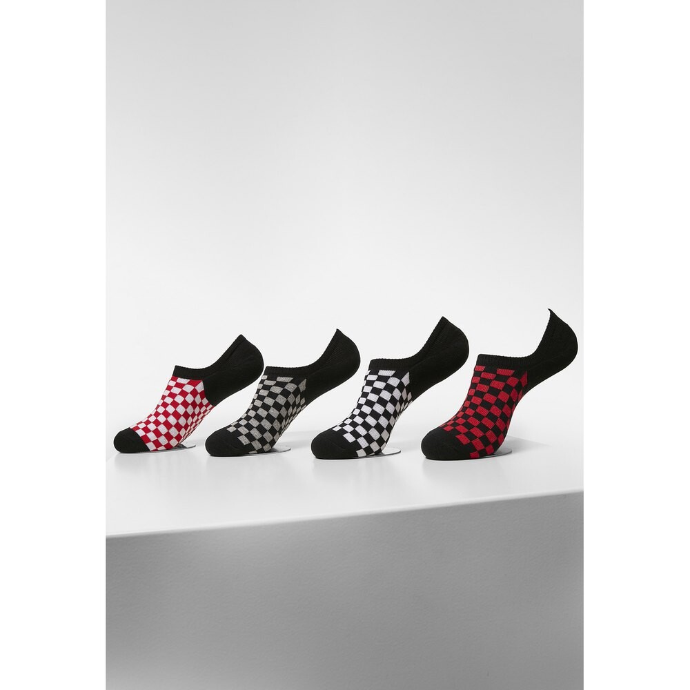 

Носки Urban Classics Pack Of 4 Invisible, черный