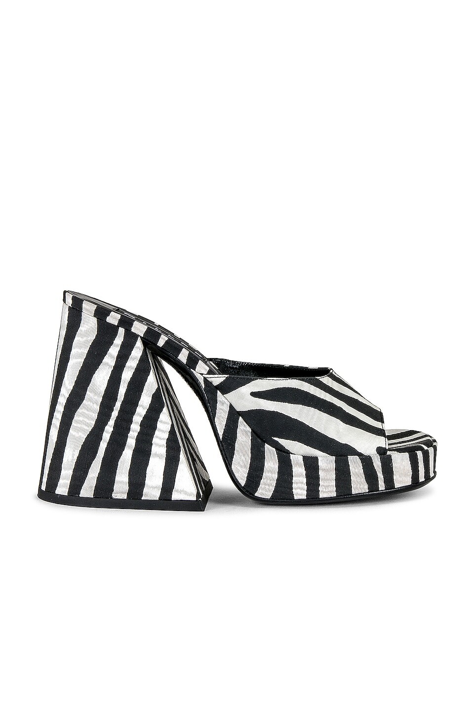 

Мюли Simon Miller Slice, цвет Zebra Trip