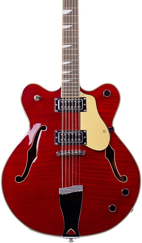 Электрогитара Eastwood Classic 12 Flamed Cherry электрогитара eastwood flyte dark cherry