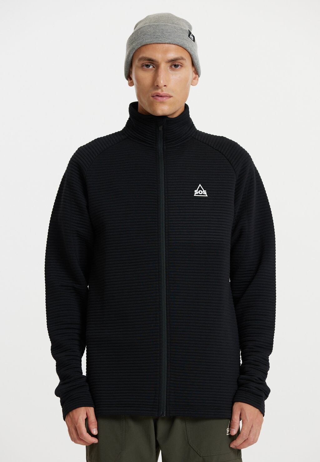 

Толстовка MIDLAYER MUJU SOS, цвет black