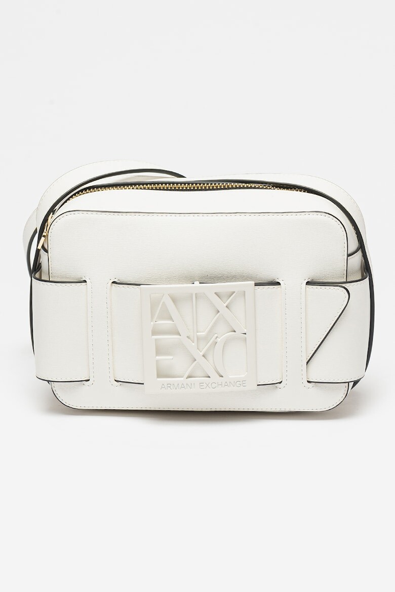 

Сумка из экокожи с логотипом Armani Exchange, белый
