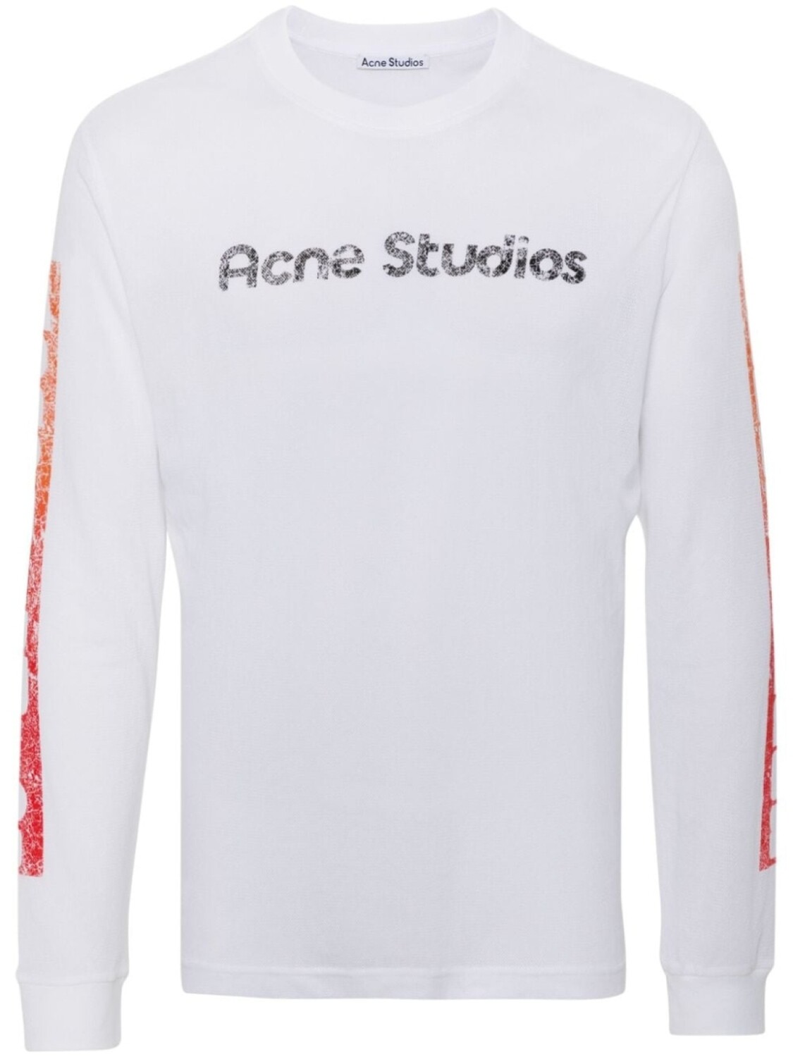 

Acne Studios футболка с логотипом, белый