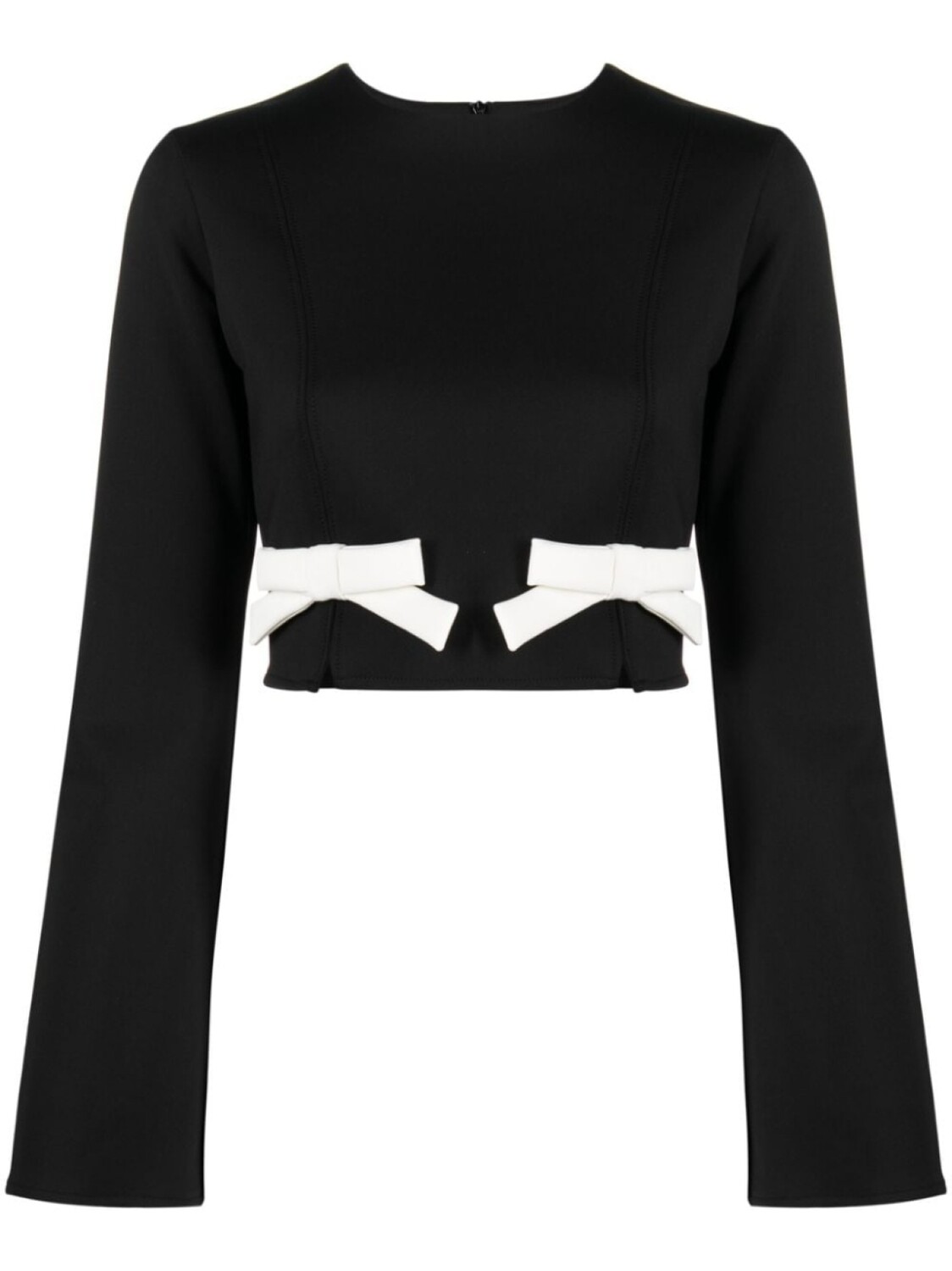 

Viktor & Rolf укороченный топ с бантом, черный