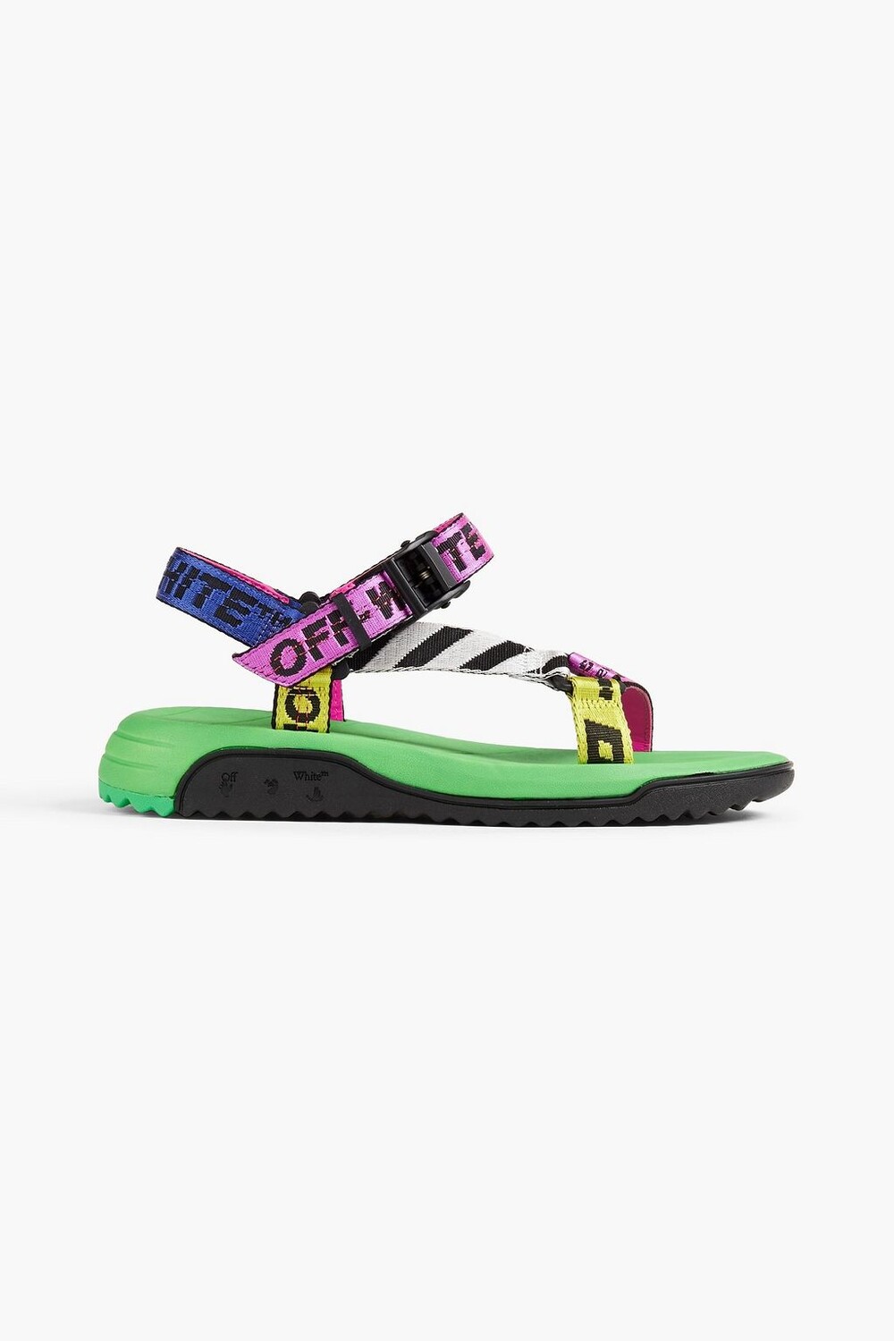 

Жаккардовые сандалии New Trek Off-White, фуксия