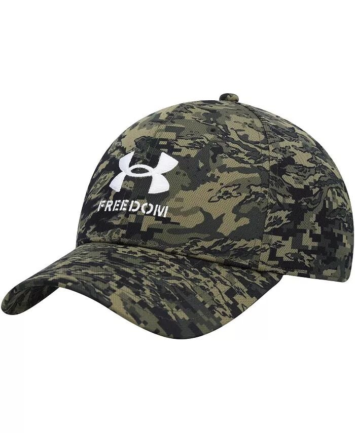 

Мужская камуфляжная кепка Freedom Blitzing Flex Under Armour, зеленый