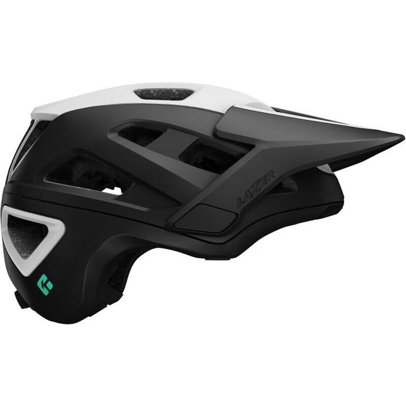 велосипедный шлем jackal kineticore lazer хаки LAZER MTB шлем Jackal KinetiCore, Matte White Black