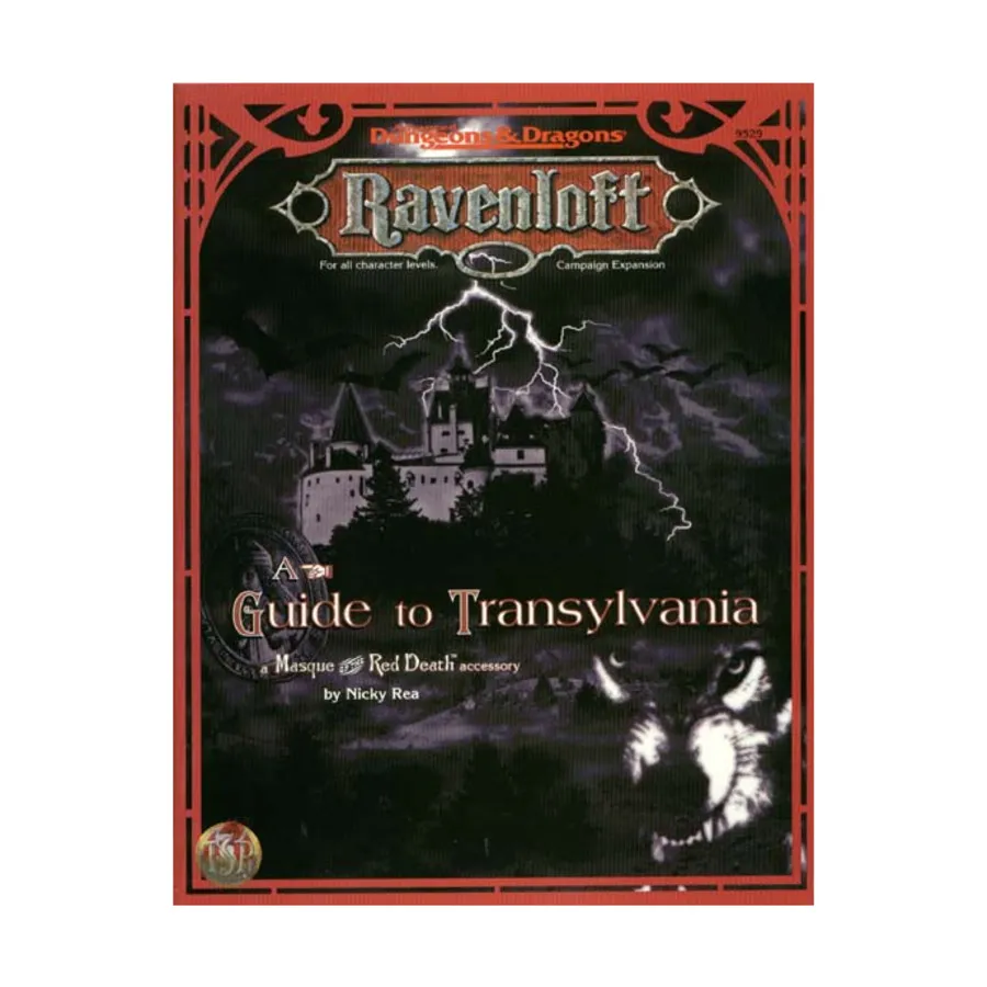 

Guide to Transylvania, A, Ravenloft (TSR), мягкая обложка