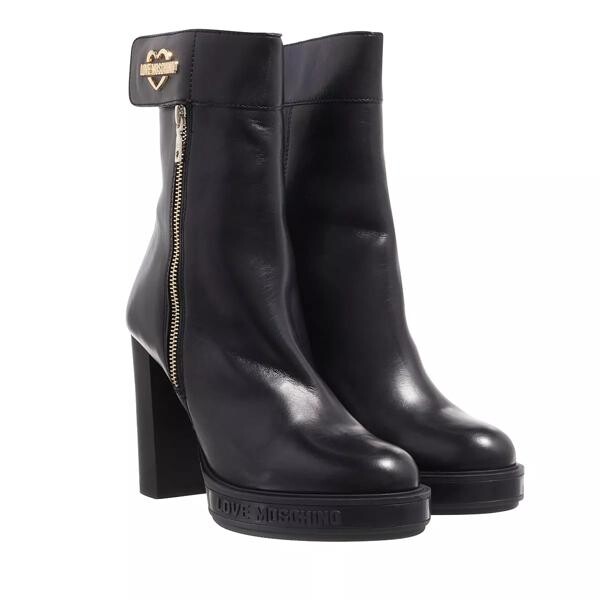 

Ботинки sca.nod.carro100 vitello Love Moschino, черный