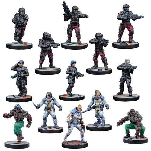 

Миниатюра Mantic Games Deadzone 3E: Mazon Labs - Field Research Team Starter