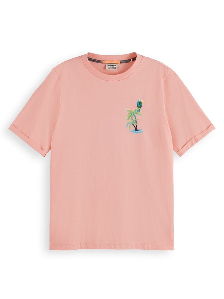 

Футболка Scotch & Soda, розовый