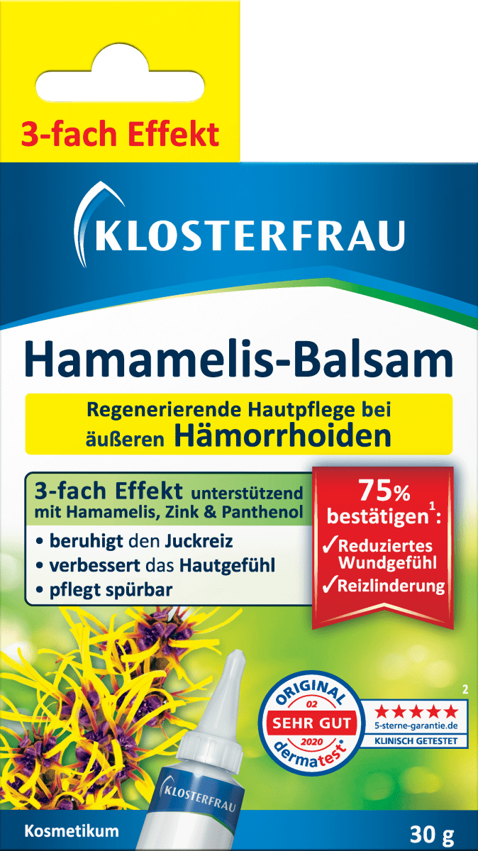 Мазь от геморроя с гамамелисом 30г Klosterfrau лечение геморроя аптека прокто гливенол крем рект 30г