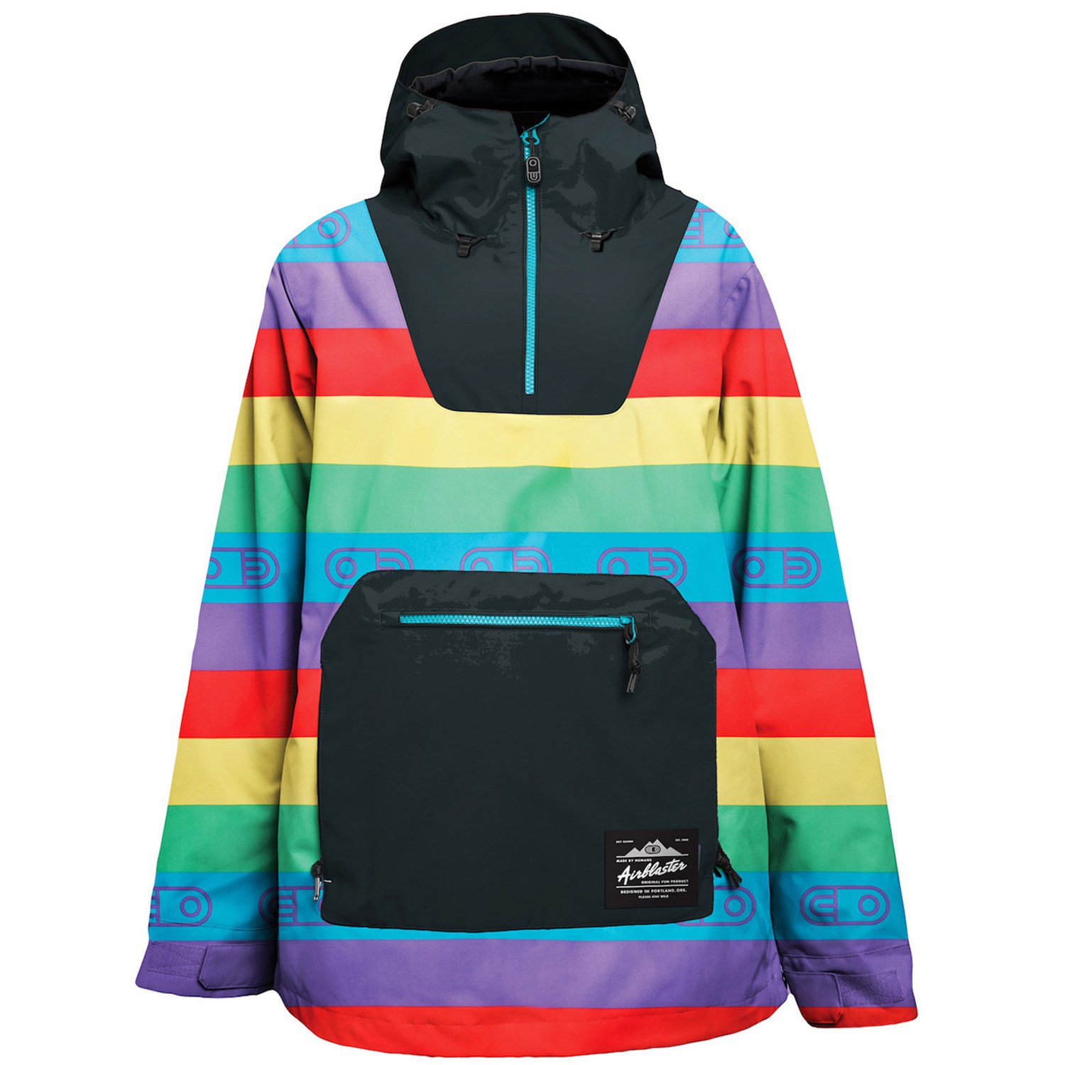 Пуловер Airblaster Freedom, цвет Rainbow Stripe