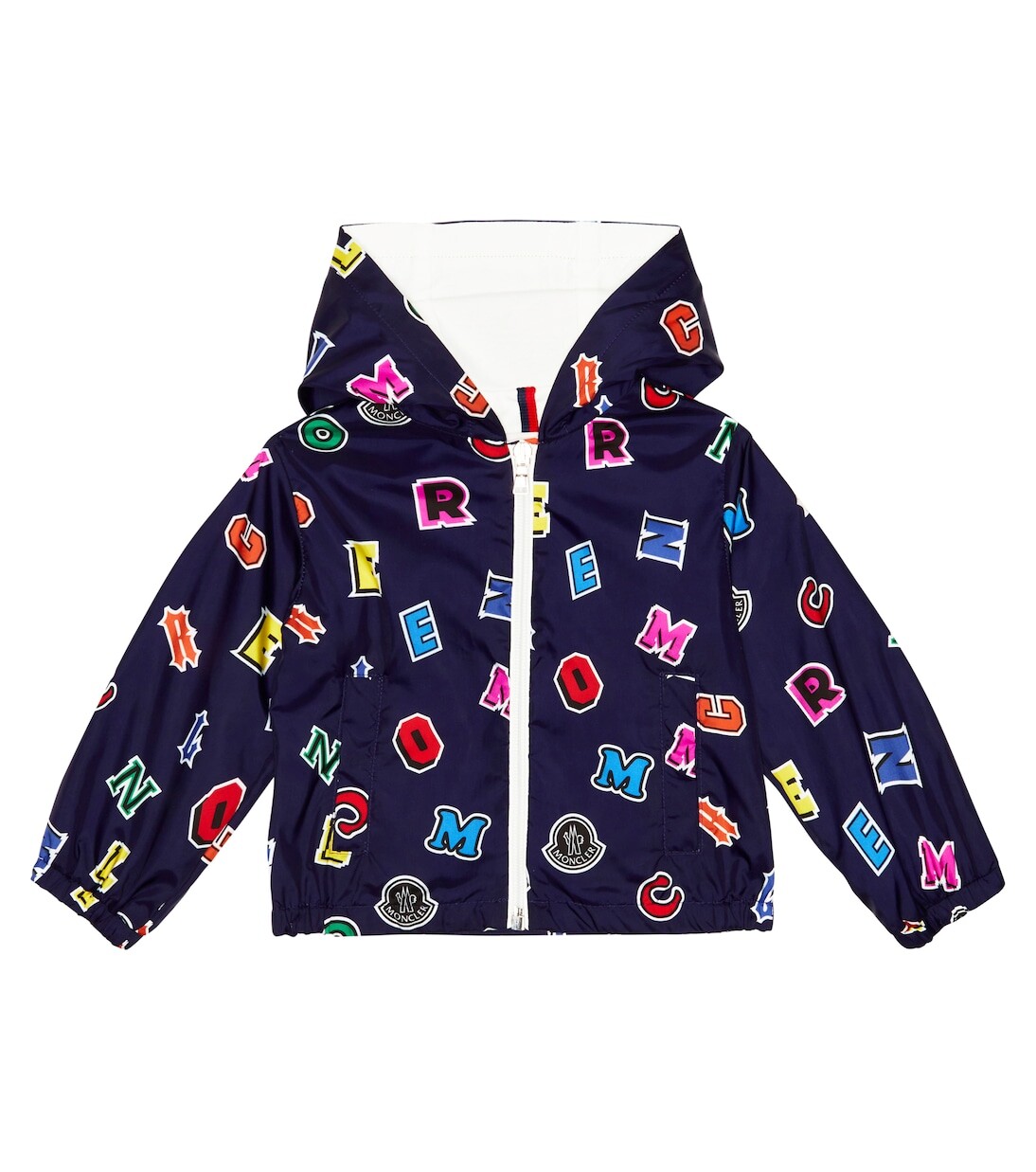 

Куртка baby carlin с принтом Moncler Enfant, мультиколор