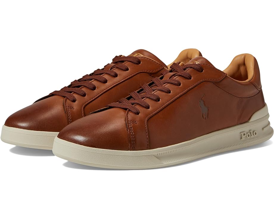 Кроссовки Polo Ralph Lauren Heritage Court II Sneaker, коричневый