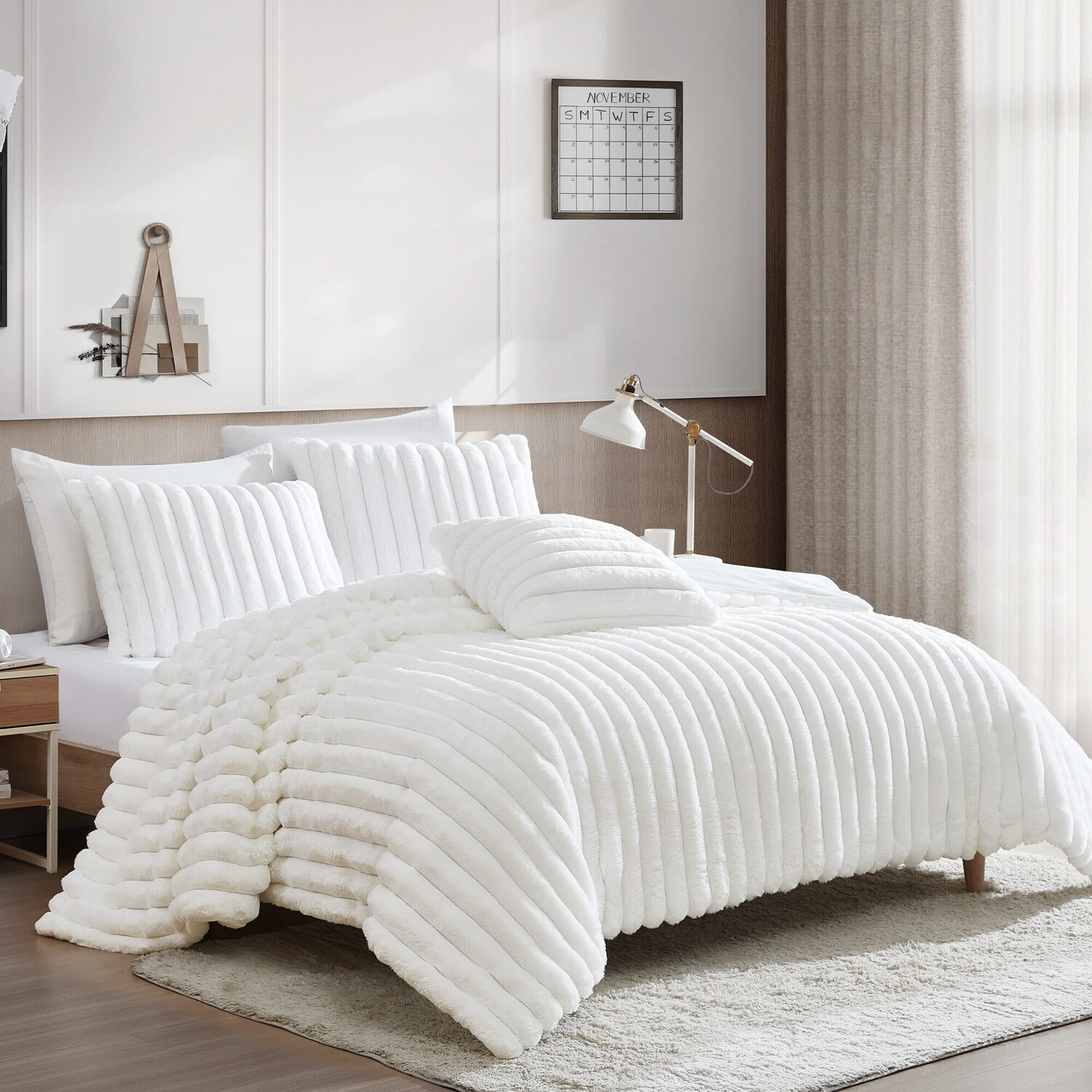 

Комплект постельного белья Everett Grey Riverbrook Рome Everett Collection, белый