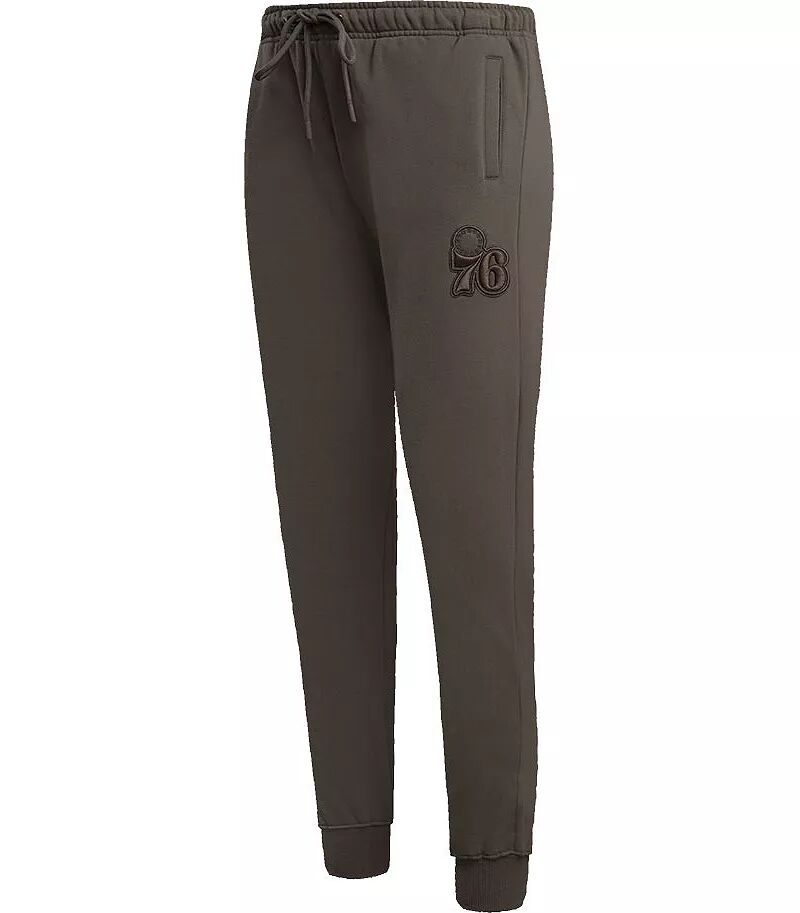 цена Женские спортивные штаны Pro Standard Philadelphia 76ers темно-хаки