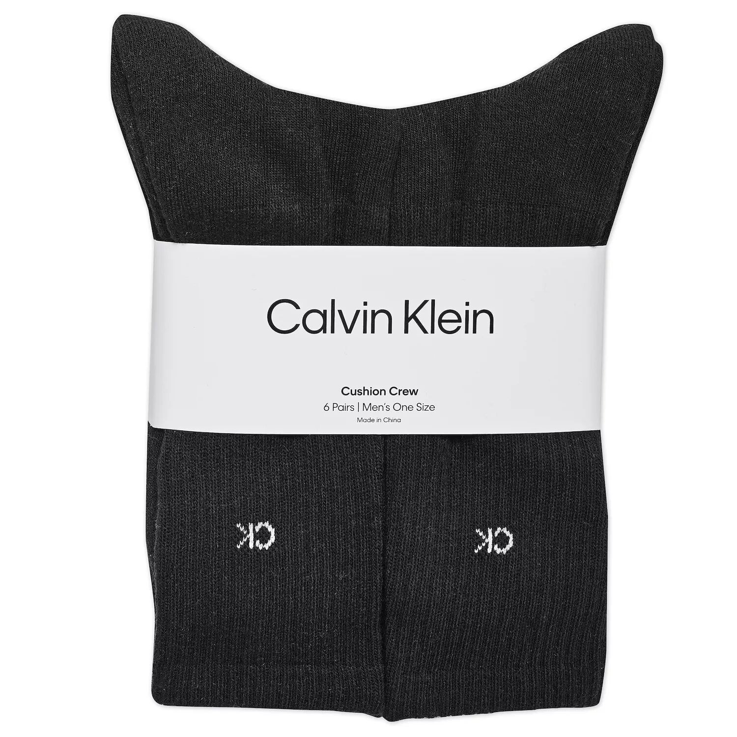 

Мужские однотонные носки с мягкой подкладкой Calvin Klein, 6 пар