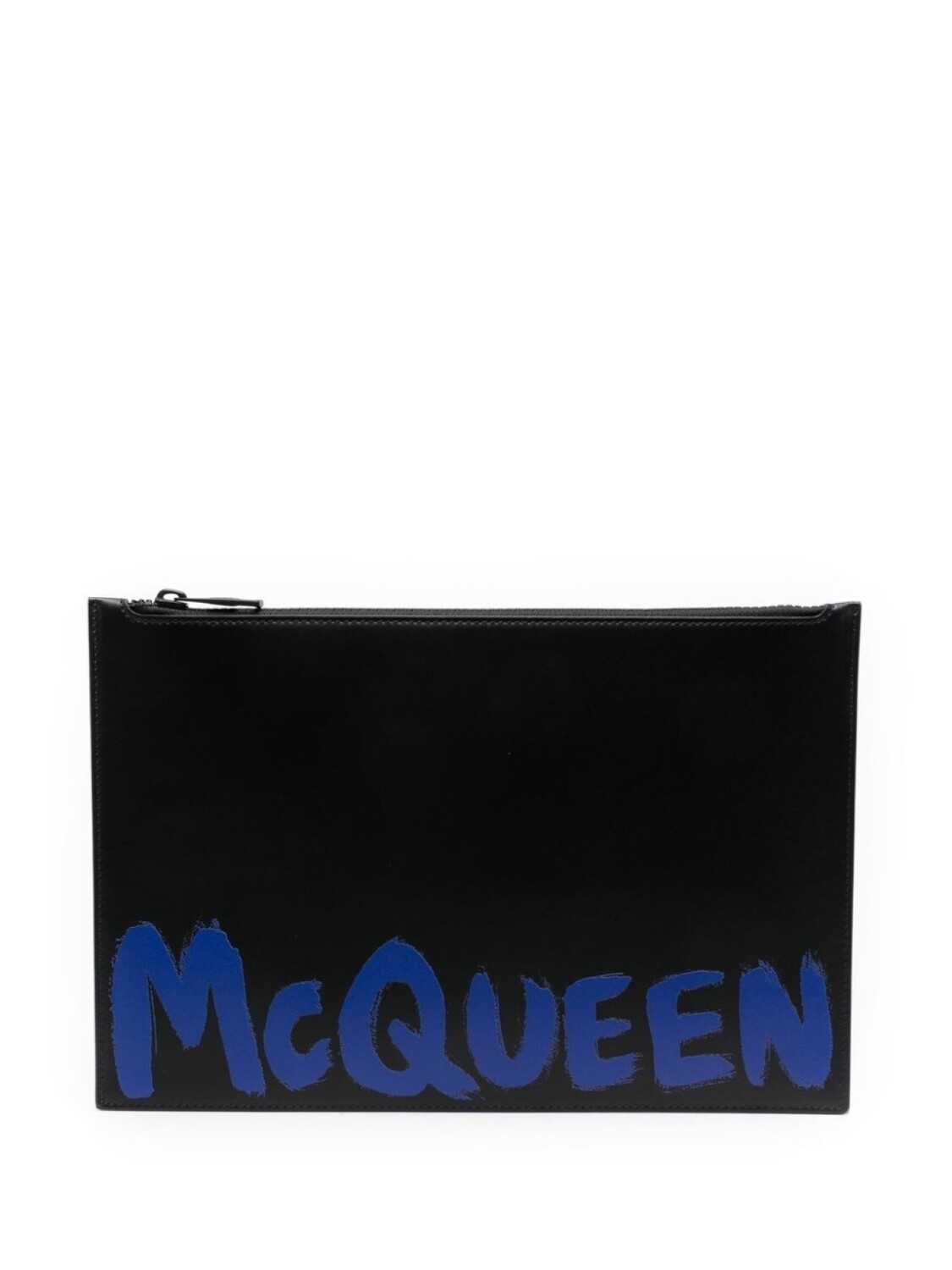 

Alexander McQueen клатч с принтом McQueen Graffiti, черный