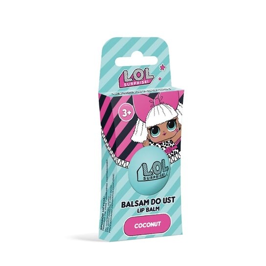 

Бальзам для губ для девочек Кокос 8,5г LOL SURPRISE Lip Balm 3+