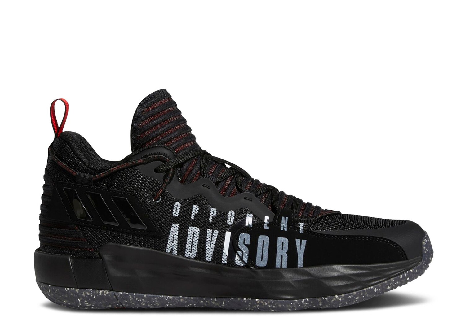 

Кроссовки adidas Dame 7 'Extply - Opponent Advisory - Black Vivid Red', черный