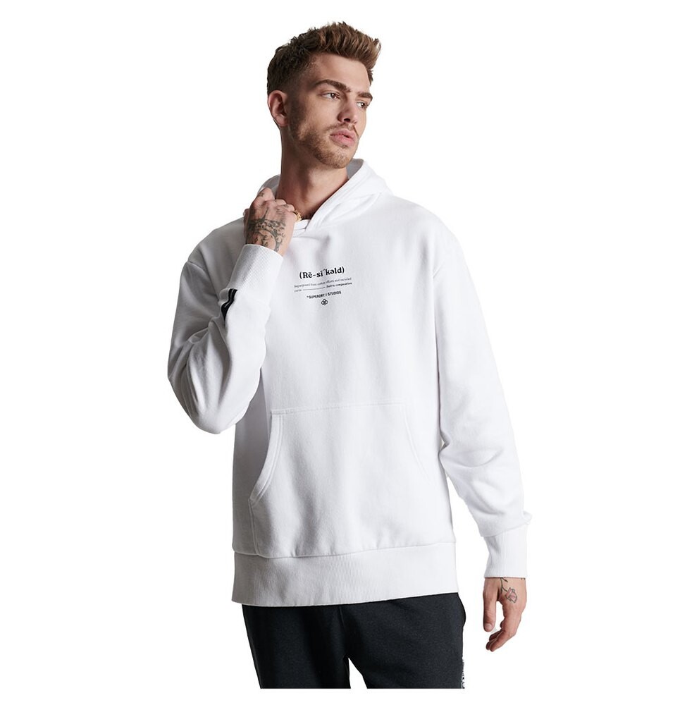 

Худи Superdry Studios Rcycl Definition, белый