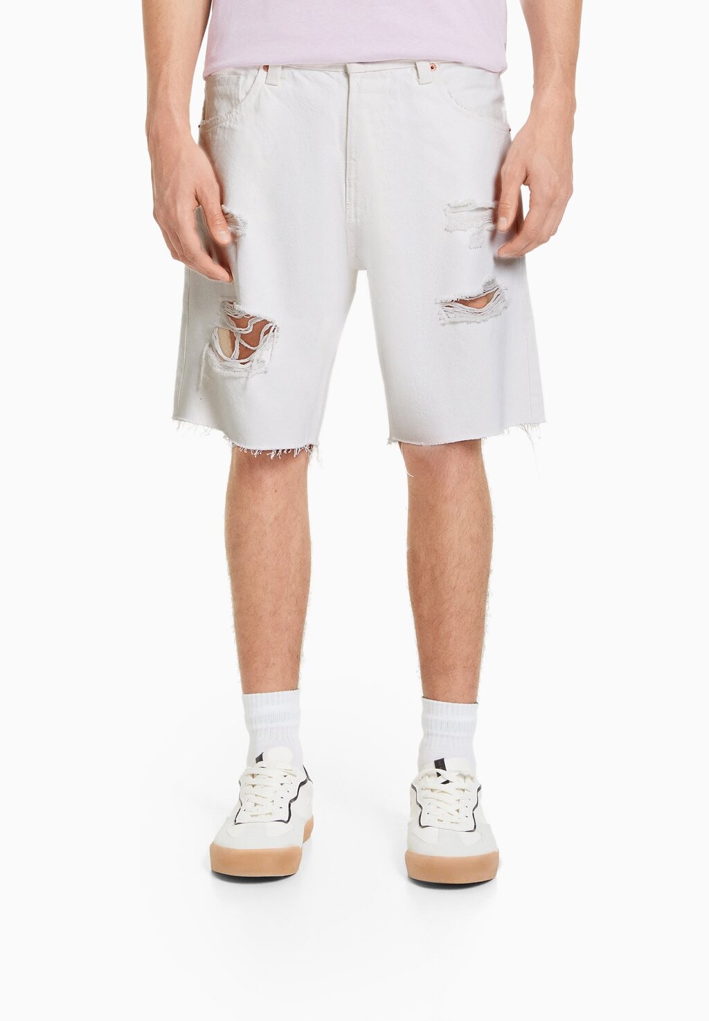 

Джинсовые шорты Bershka