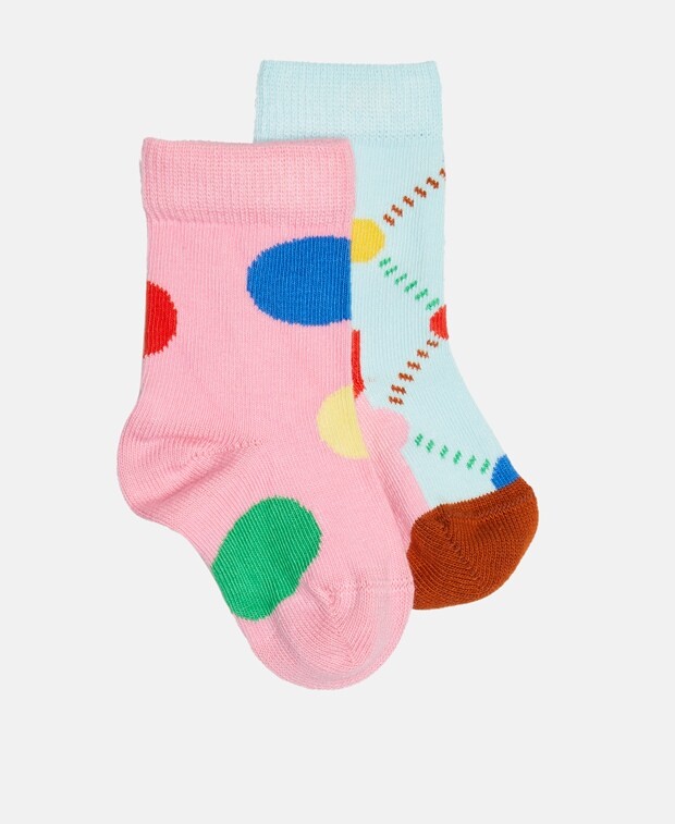 

Носки, упаковка 2 шт. Happy Socks, роза