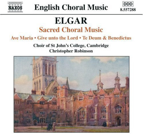 

CD диск Elgar / Vaughn / Robins: Sacred Choral Music