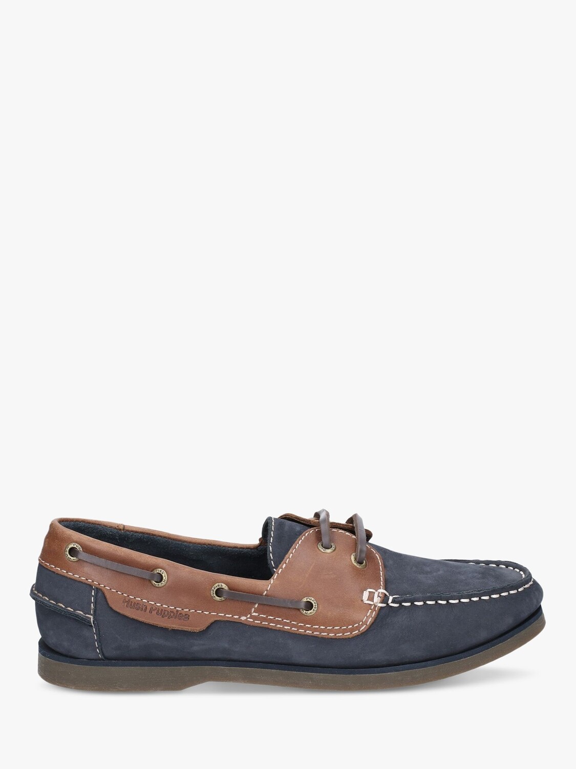 

Кожаные топсайдеры Генри Hush Puppies, синий