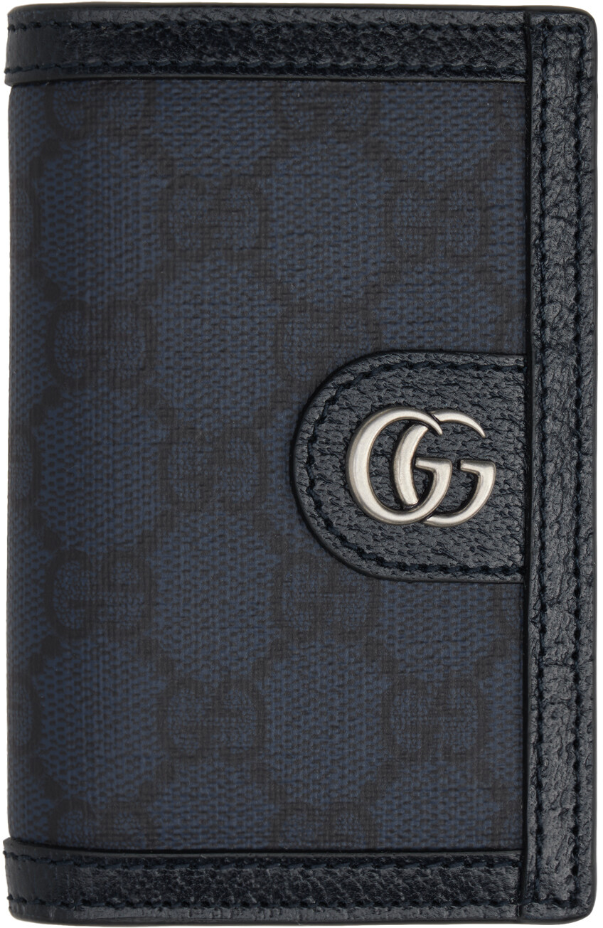 

Темно-синий кошелек Ophidia Gucci